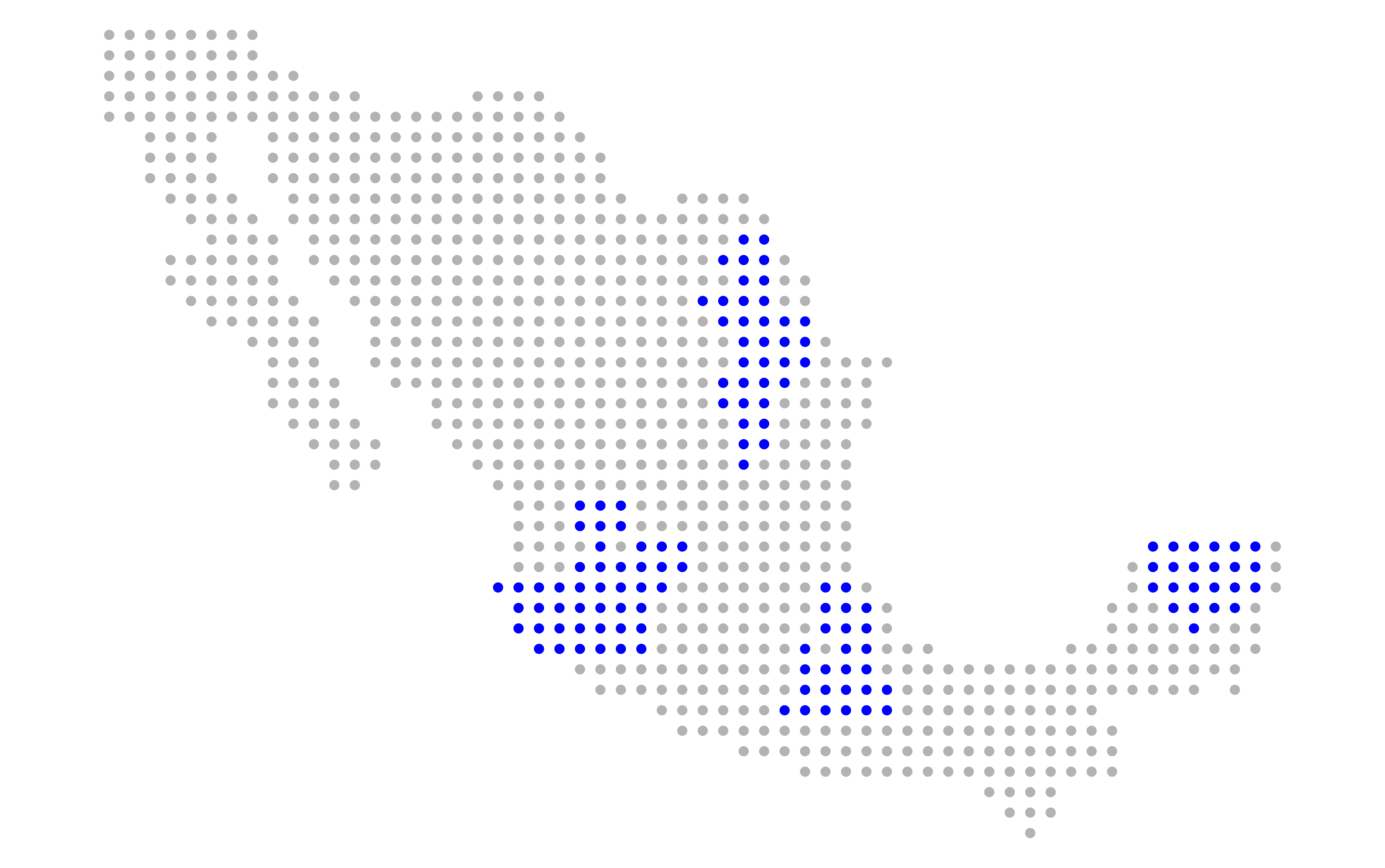 Mapa de distribución México